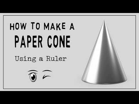 How to Make a Paper Cone