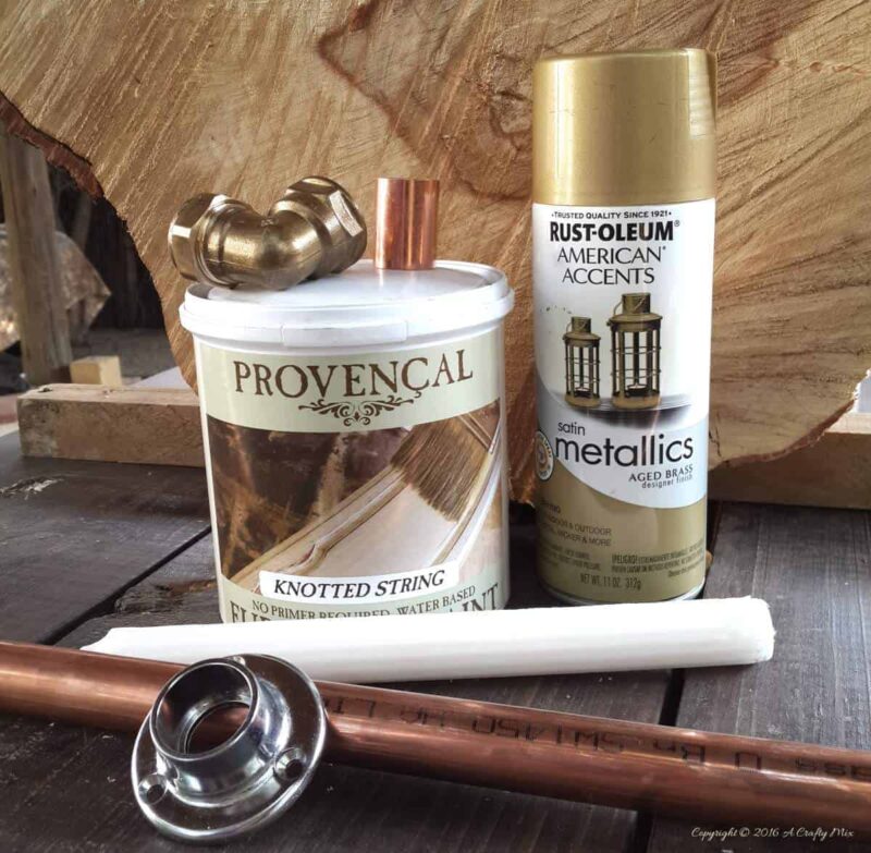 Plumbing supplies and paint