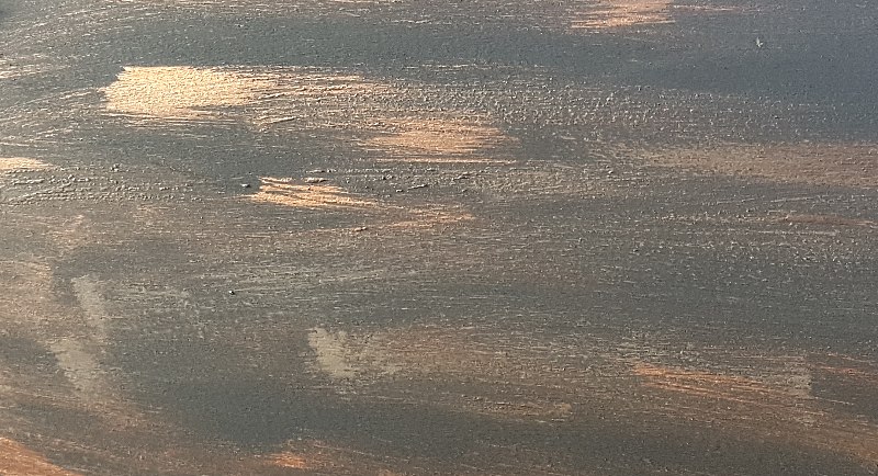 Add a tiny hint of copper to bring out some of the rust tones