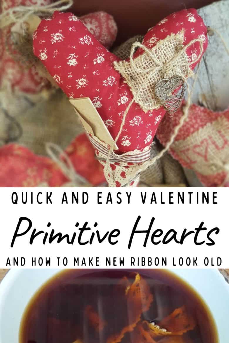 Ever wanted to create something unique for Valentine's Day or to add a little love to your decor? Join us as we show you how to make gorgeous primitive hearts. These heartfelt creations are not only easy to sew but also quick to make - perfect for last-minute gifts or as a delightful addition to your home. The tutorial includes tips to add interest, how to make a bedspring, and free label printables 