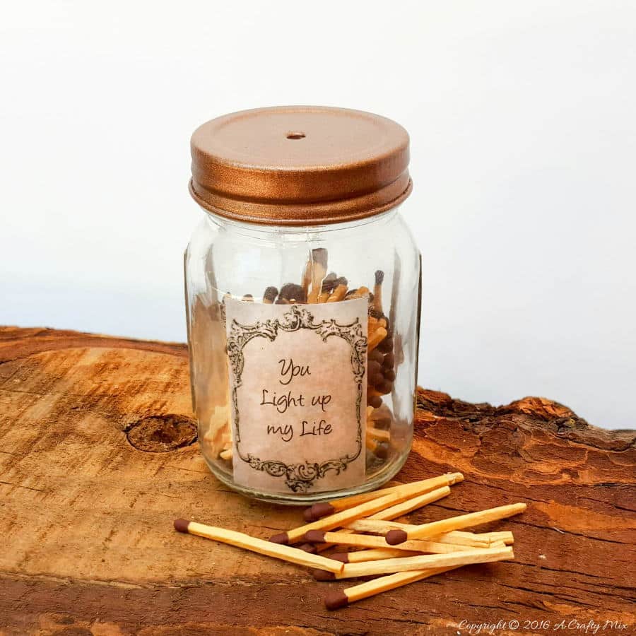 Make this easy gift idea for the man who lights up your life