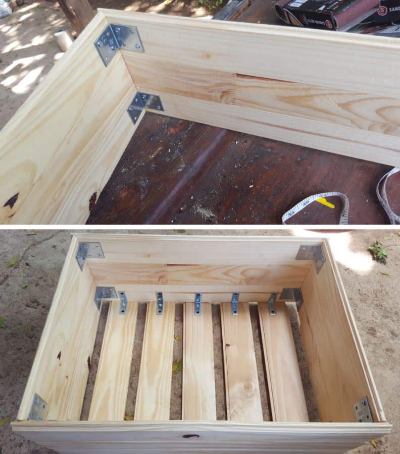 The outer frame is ready