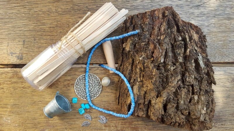 A few fairy things we'll be using to make the gypsy caravan