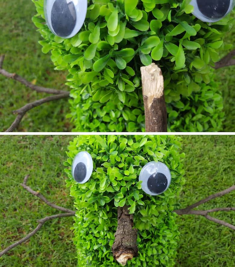 Insert a stick nose