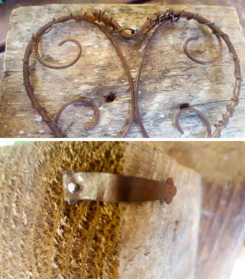 Adding rusty embellishments