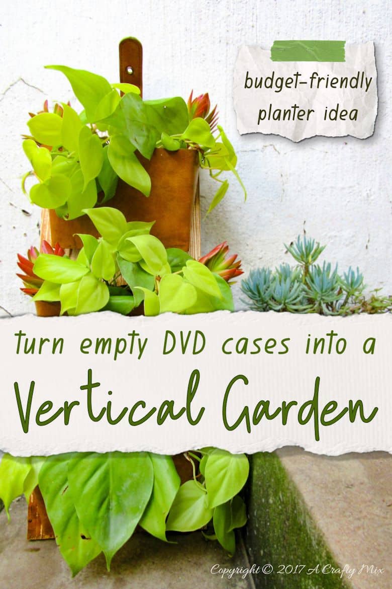 Calling all thrifty biophiliacs. This gorgeous vertical planter is made from empty DVD cases. Quick to make in just a few easy steps, this affordable DIY project makes the perfect gift for the plant-lover in your life and looks great hanging on the wall or propped up on a bookshelf.