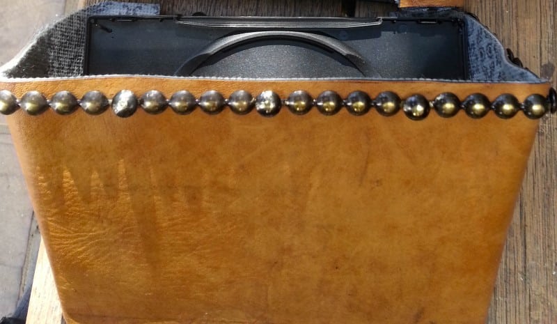 Mount the DVD case on to a piece of wood