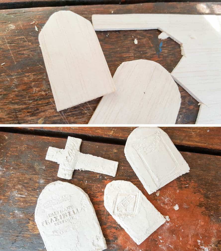 A quick and easy fairy graveyard that will instantly get you into the spirit of Halloween. And best of all, the moon shines at night