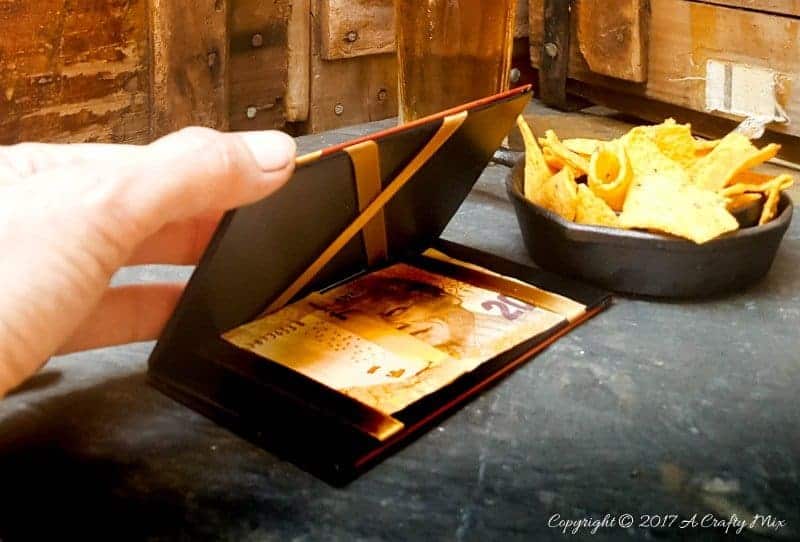 Recycle those empty crisp packets and make an awesome magic wallet. It's just so cool. Great craft tutorial for kids and adults #ACraftyMix