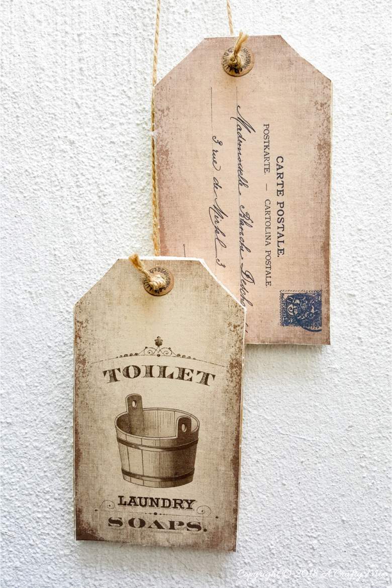 DIY Oversize Vintage Tags and Clothes Pin Wall Art. Includes 3 Free printables | Free oversized wall art | Easy DIY vintage style wall decor | Ready to print gallery wall | #FreePrintable #FreeWallArt #DIY #GalleryWall #Vintage