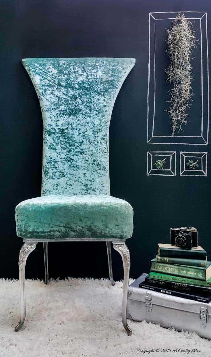 Even a boring office chair can be transformed into something that’s unique and oh so different. Come join us as we turn old and blah into Mermaid wow. Full tutorial #DIYHomeDecor #Upcycling #ExtremeMakeover #FurnitureMakeover