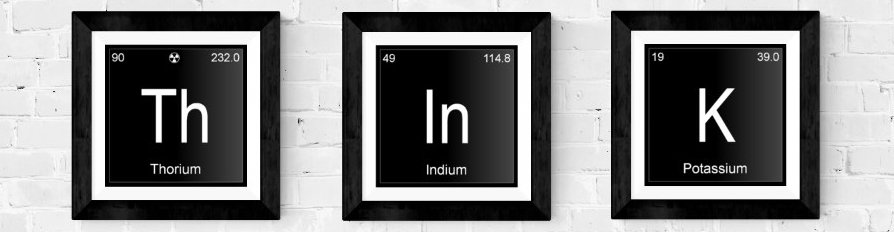 Think Periodic Table Printables for the geeks and nerds in your life #freeprintable #easydiy #periodictable #nerdgifts #diy #walldecor #Free #printable