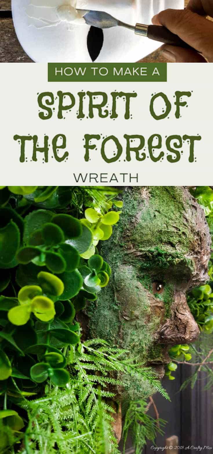 Unleash your creativity and embark on a fantastical crafting adventure with our detailed step-by-step guide to make this Spirit of the Forest wreath! Perfect for Halloween or to welcome in Spring, the wreath can be made in a morning and doesn't require any special tools. Get the full tutorial at #ACraftyMix