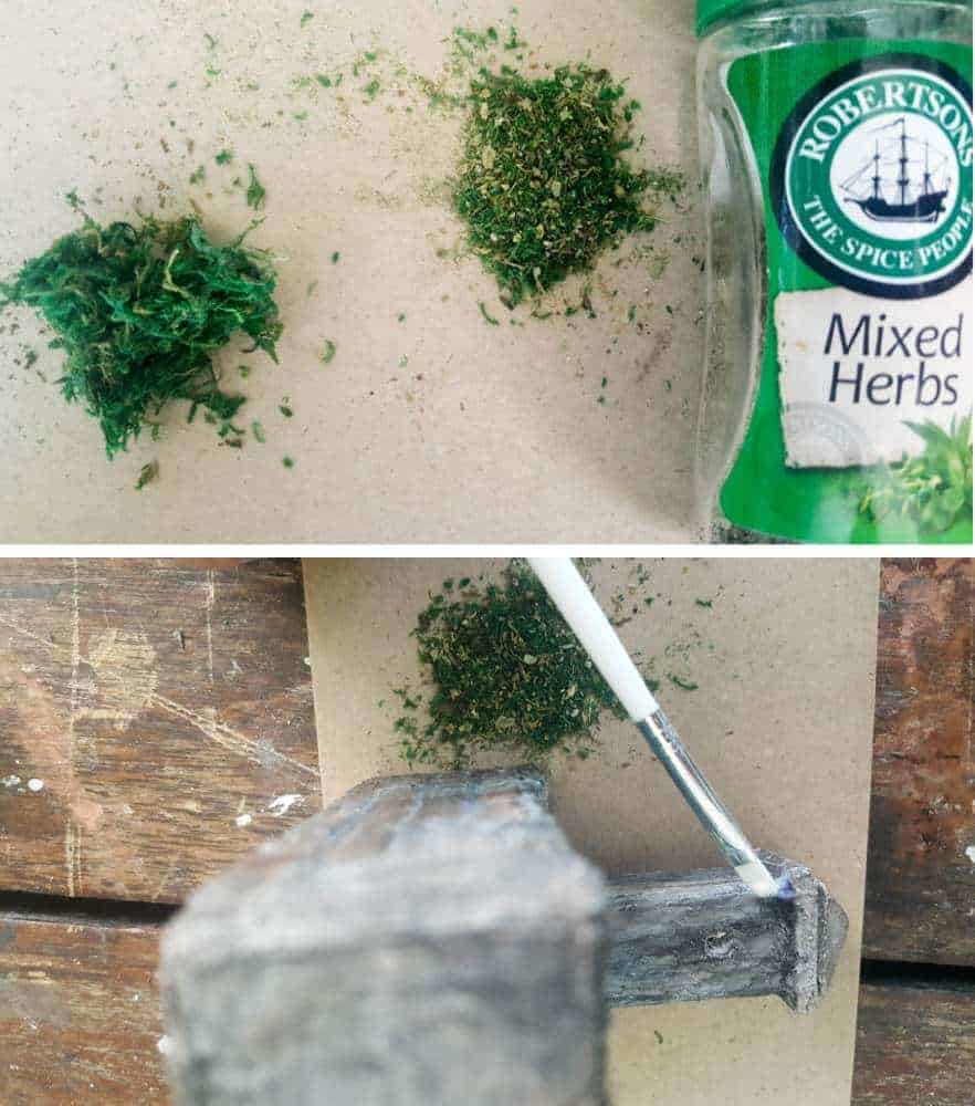 Spicing up the fairy water feature #DIYFairyWaterFeature #WaterFeature #FairyGardens