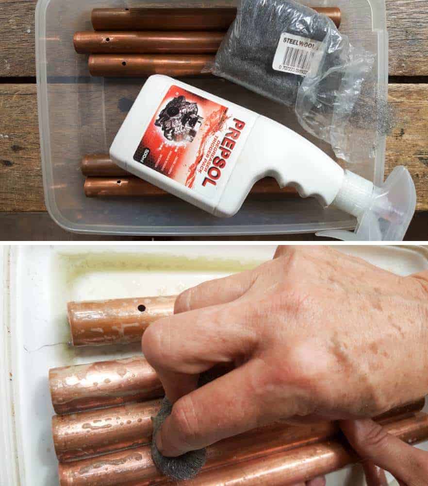 Common household items are all you need to patina copper @copperpatinaDIY