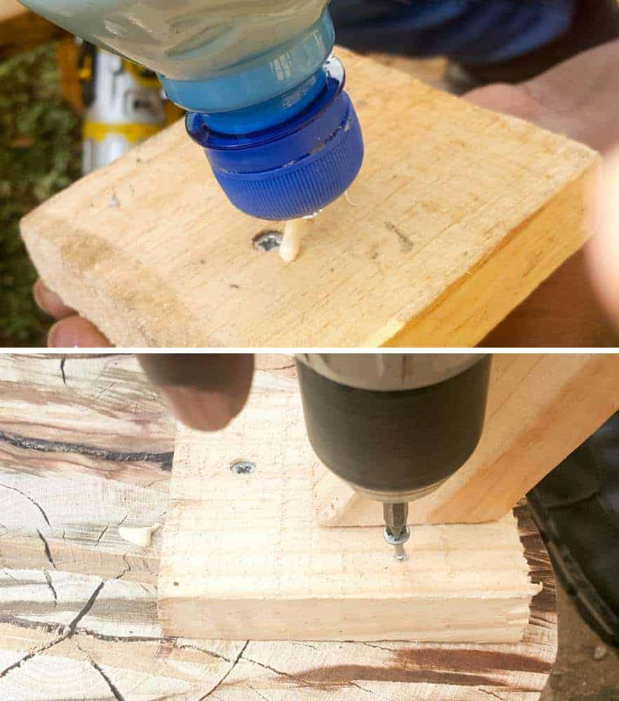 From tree stump to wooden stool. Full tutorial and a look into the lives of street artists in South Africa #StreetArtists #SouthAfrica #WoodenStool #TreeStumpRepurpose #ACraftyMix