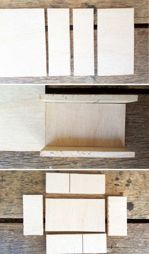 Making the trough for the the DIY fairy water feature. Includes template for all the pieces