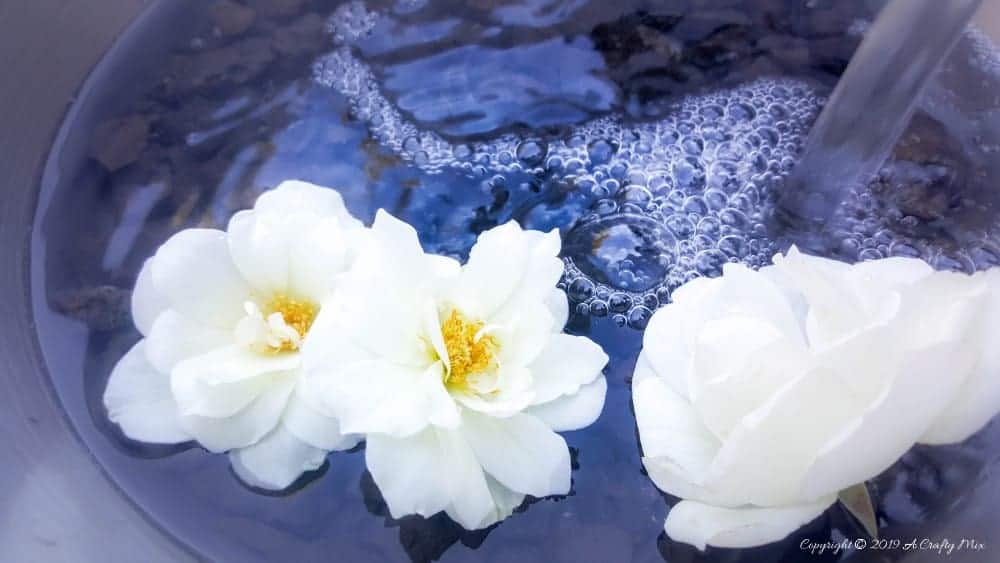 The lovely sound of running water #drumwaterfeature #PVChandpump #DIYTutorial #ACraftyMix