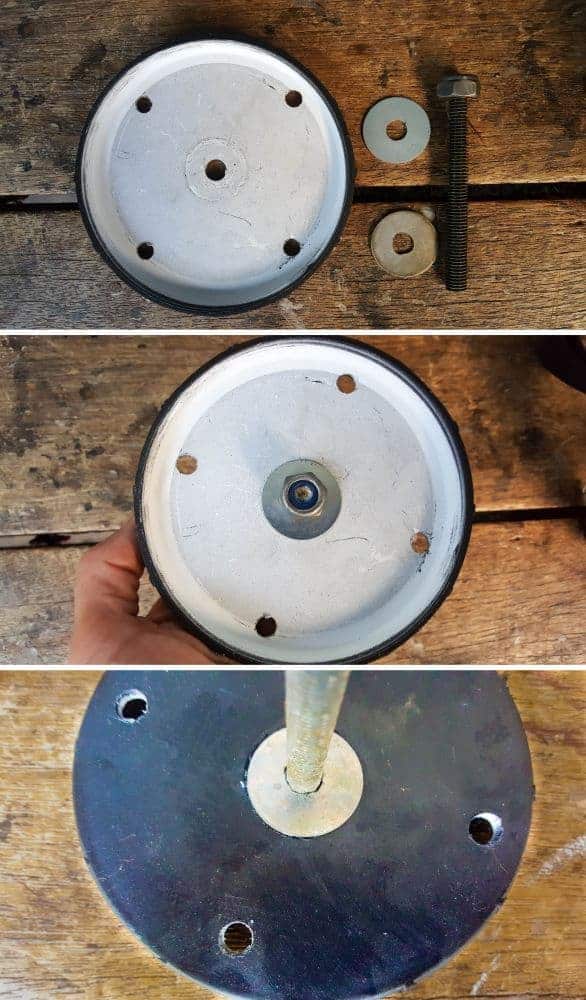 Making the faux pump mechanism #paintingPVCPipes #DIYPaintingPVC #acraftymix #DIYTutorial #fauxhandwaterpump #antiquewaterpump