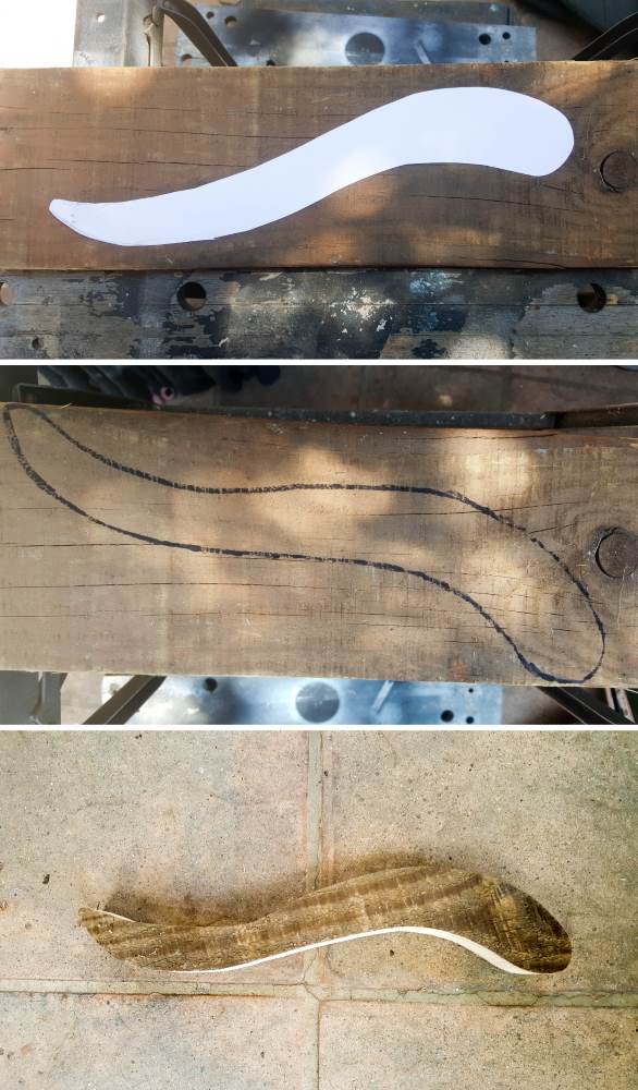 Making the pump handle #paintingPVCPipes #DIYPaintingPVC #acraftymix #DIYTutorial #fauxhandwaterpump #antiquewaterpump
