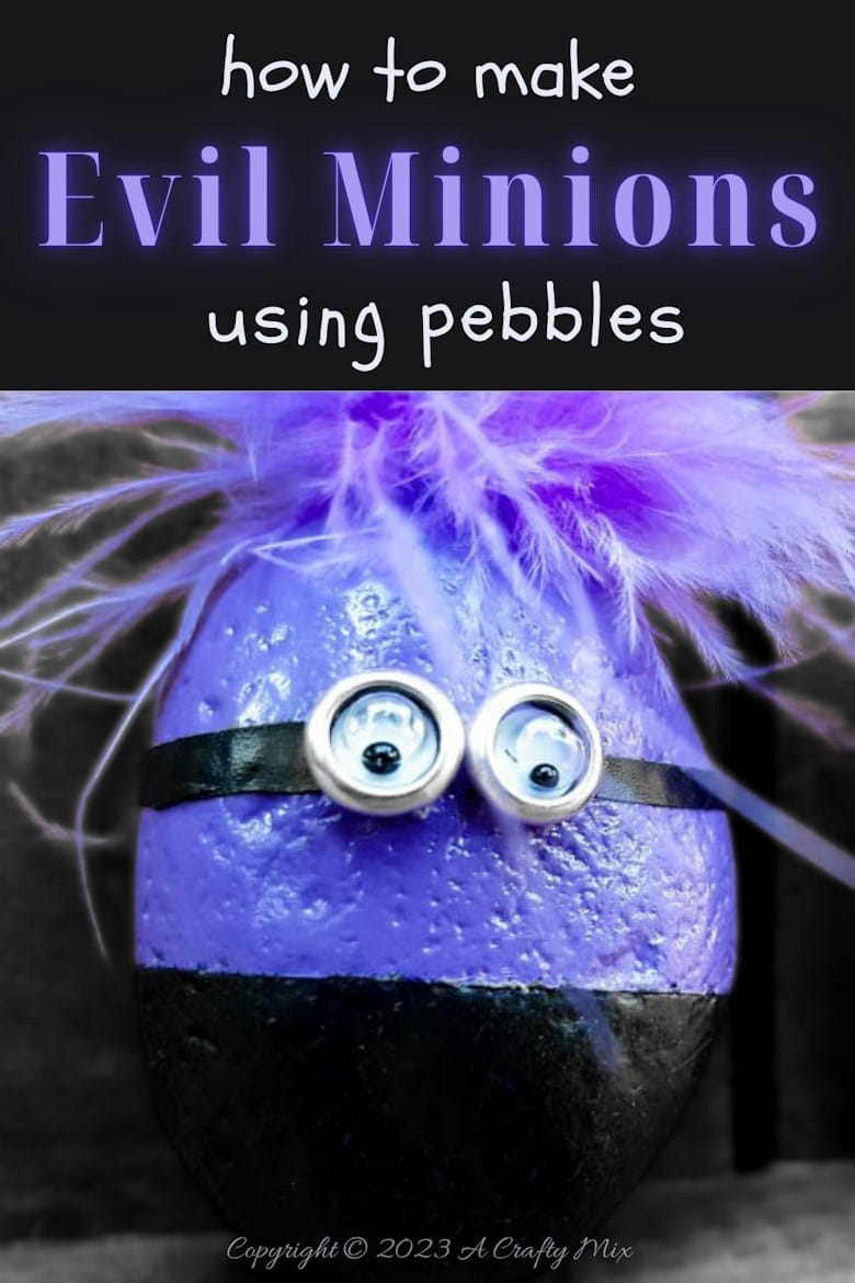 Calling all minion fans. These easy-to-make little guys are a huge hit with the kids and can be done in under an hour. You can give each one their own unique character and we'll even show you how to make their evil purple cousins. Get the full tutorial at A Crafty Mix