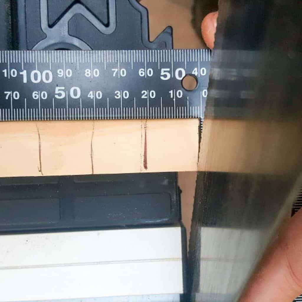Cut the 1 x 1 into equal blocks to make the letters. #photodisplay #diy #diyproject #photodisplay #familyphotos #home #homedecor #acraftymix #instagramphotos #instax