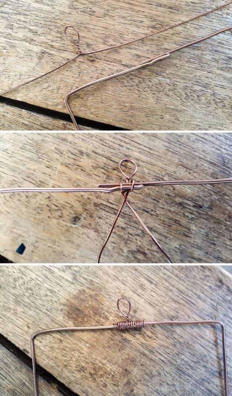 How to Make Wire Picture Frames A Creative Craft Tutorial A Crafty Mix