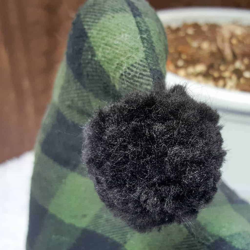 Make your own super comfy flip flop flannel slipper with a pixie twist. Includes free pattern. Share a Pattern #pattern #shareapattern #flannel #diy #craft #acraftymix #handmade #freeslipperpattern #slippers