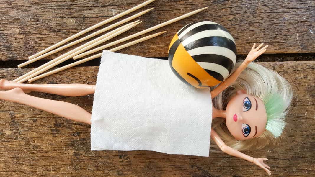 What you need for the spider-girl makeover #Halloweendecor #dollmakeover #spidergirl #acraftymix #halloweentutorial #halloweenDIY
