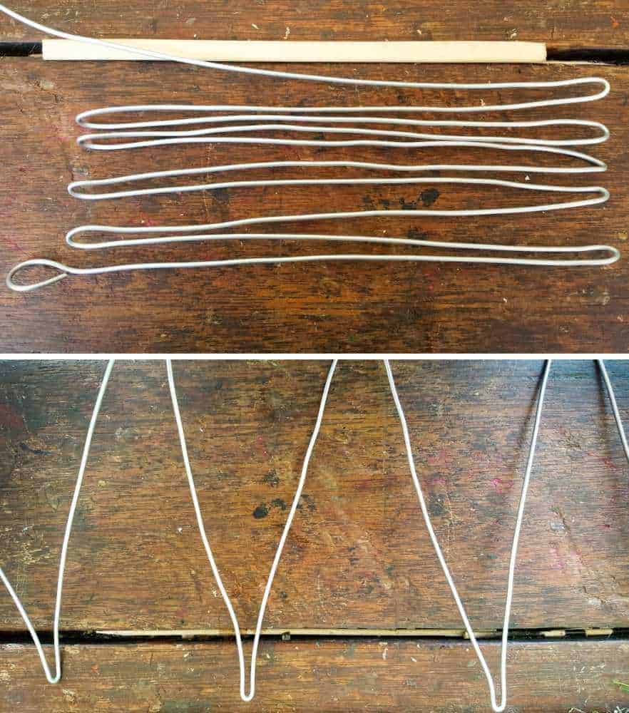 How to make a star wire wreath from Scratch Step 3 What you need to make a Scandi inspired star wreath #WireWreathFrameDIY #EasyStarWreath #aCraftyMix #HowtoWireWreath #StarWireWreath