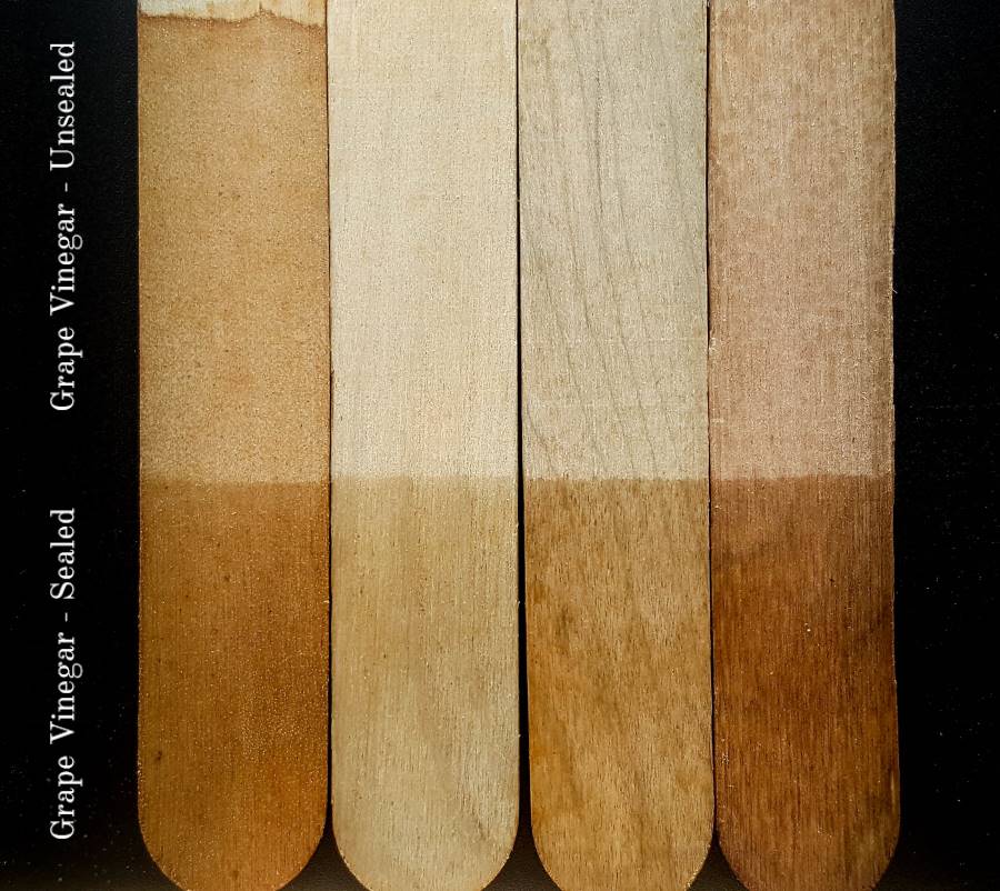 Looking for an all natural aging wood stain recipe that&rsquo;s budget friendly and easy to make? Then you have to try Rusty Nail Muti. It transforms new wood into old and weathered in minutes and by making a few small adjustments you can control the color and intensity too #Naturalwoodstain #DIYWoodStain #Agingwoodstain #acraftymix #rustynail  #woodstainrecipe 