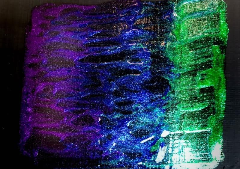 A snapshot after blending the first layer of Unicorn SPiT