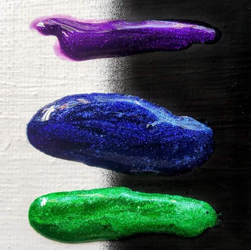 Violet Vulture, Sapphire Swift and Lavish Lovebirds Sparkling Unicorn SPiT on a black and white background