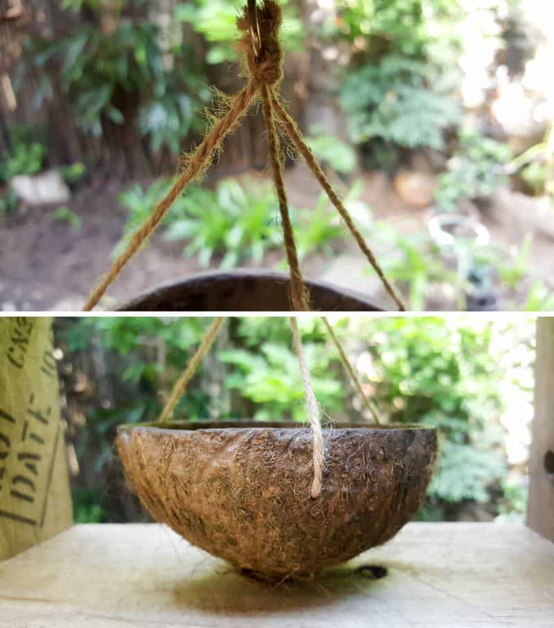 A DIY bird feeder is a great way to make your feathered friends feel at home and look after them when food sources are scarce. This rustic two tier bird feeder is quick to put together and the tiers make it easy to serve them a smorgasbord of treats too. #DIYBirdFeeder #RecycledBirdFeeder #RusticBirdFeeder #aCraftyMix #Woodenbirdfeeder #PalletBirdFeeder #UniqueBirdFeeder