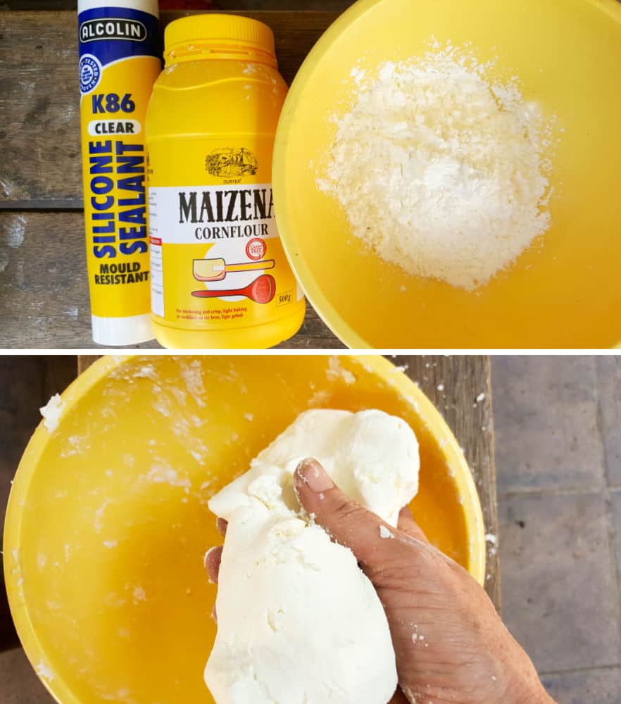 Make up a batch of the two-ingredient mold