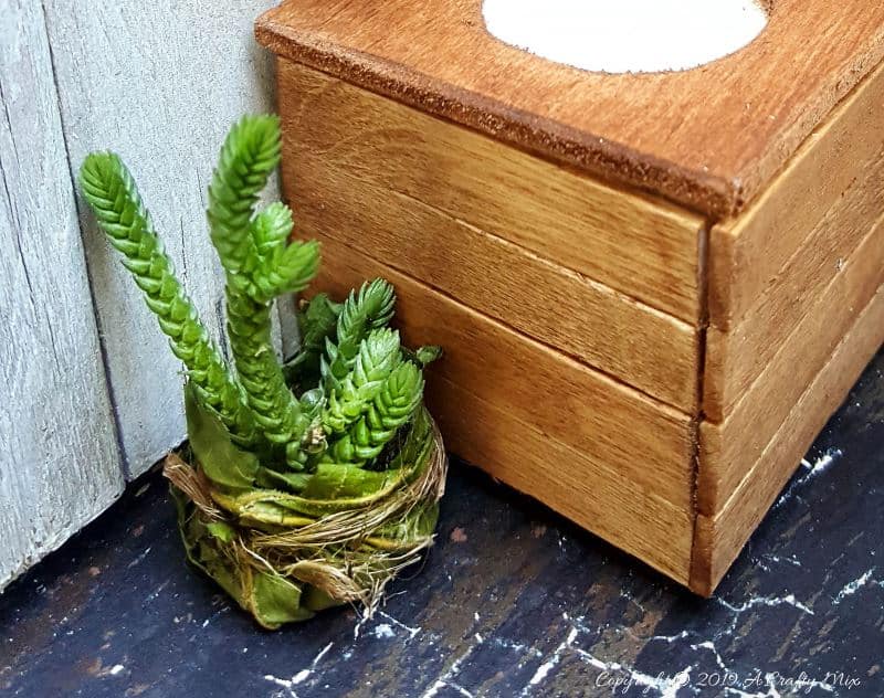 This easy tutorial will show you how to make a Miniature Victorian Toilet for your doll's house or fairy outhouse #dollshouseminiaturetutorial #ACraftyMix #miniaturetutorials #VictorianToilet #DIYMiniatureToilet #DIYMiniToilet