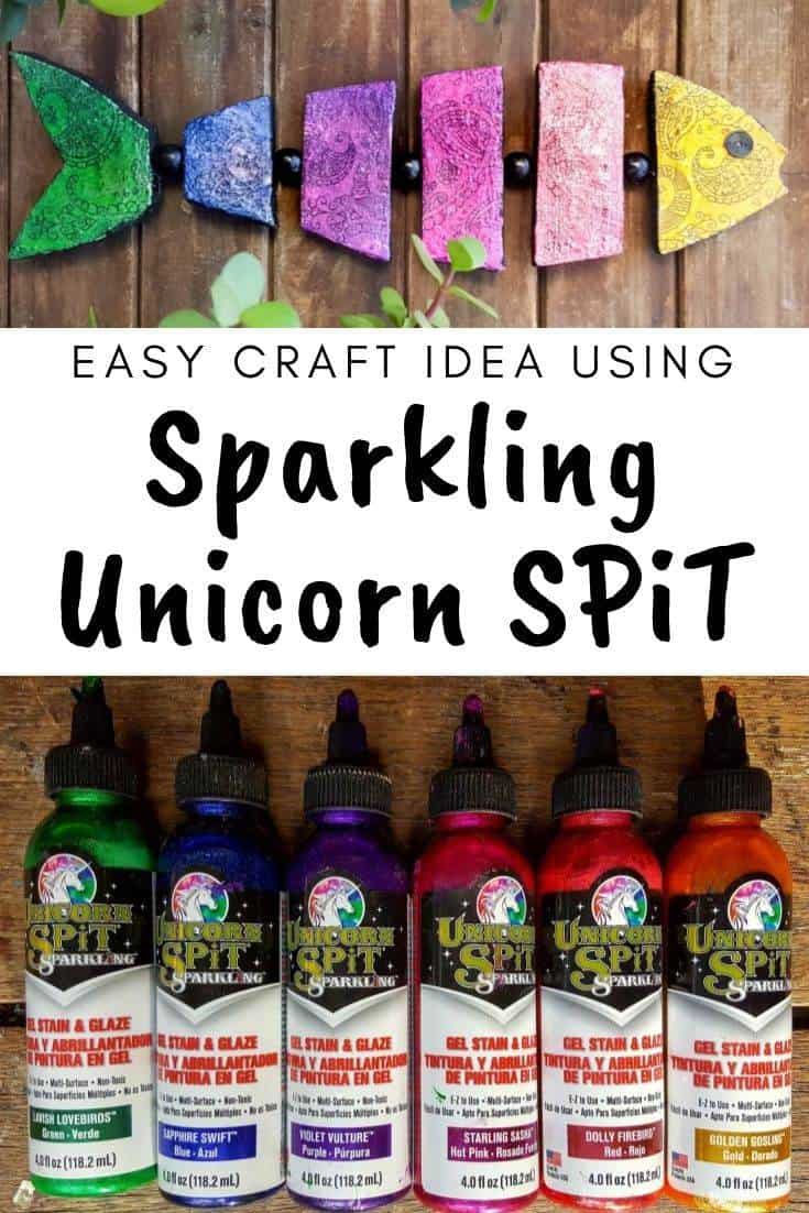 Quirky boho decor is so easy and inexpensive to make, especially when it comes to this colorful boho fish wall art. The perfect Bohemian wall decor for just a few bucks. #Bohodecor #Bohohome #gallerywallideas #Unicornspitideas #BeachDecor #bohodecor #ACraftymix #EasyCreativeCrafts #kidscraft