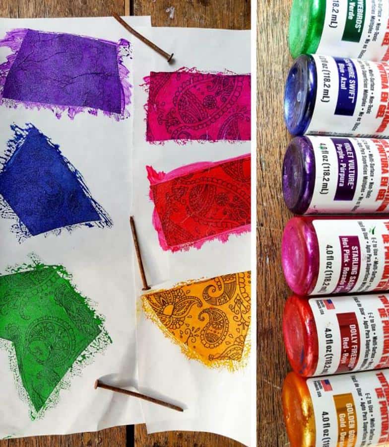 The Sparkling Unicorn SPiT colors used for the boho fish wall art