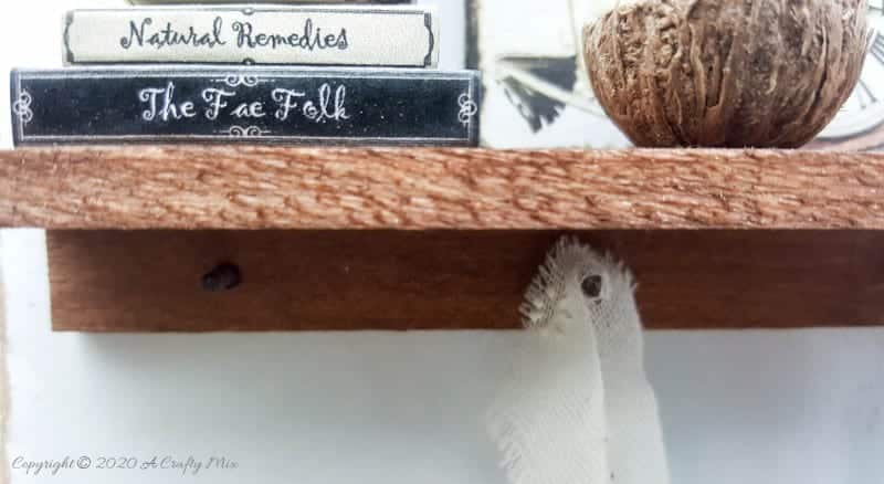Toothpicks and balsa wood are great miniature building materials