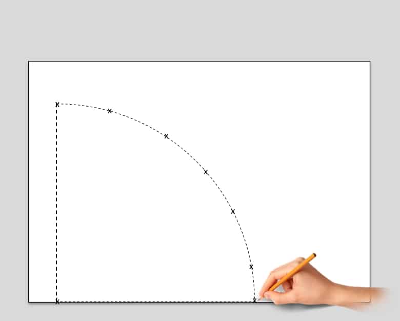 How to make a paper cone using a ruler