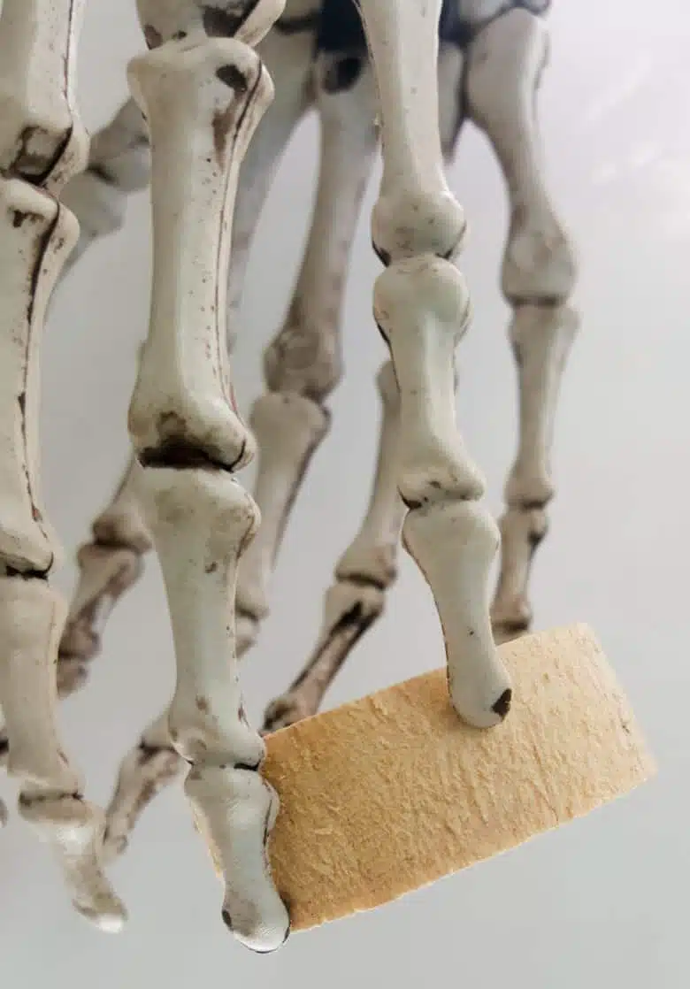Check to see if the skeleton hands work