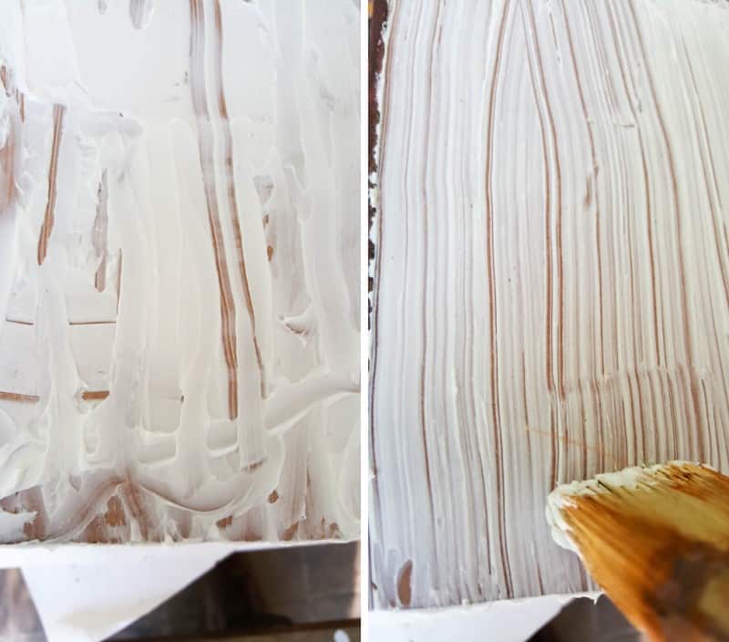 To create fake pages on top of the book nook use texture paste and drag the paste