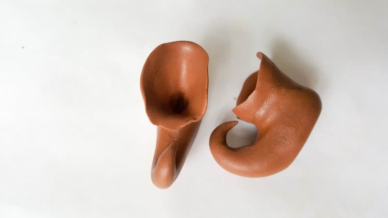 What the leprechaun shoes should look like before baking