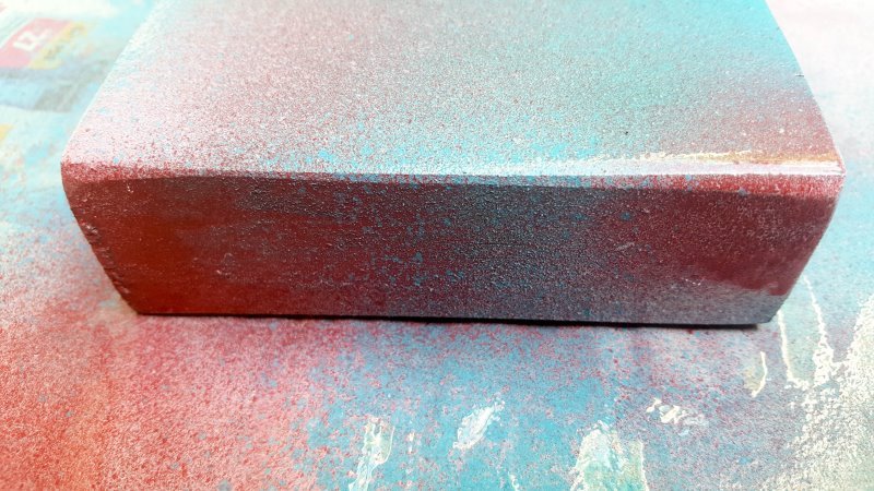 Play around with a few colors to paint the platform