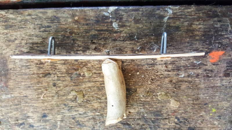 The pointy bit at the top of the twig means the fairy seesaw will work too