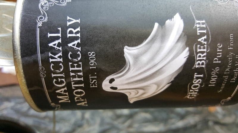 Add the free "ghost breath" label