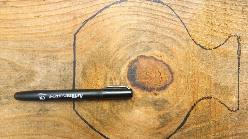 Draw a simple vase shape or use the free template provided as a guide