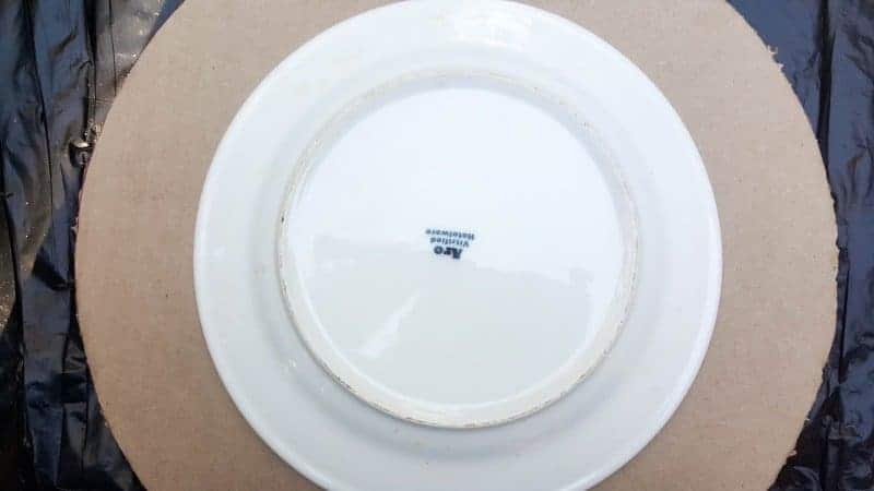 Use a smaller circular shape as a template for the inner circle