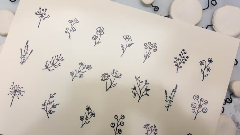 Print out the free botanical tattoos