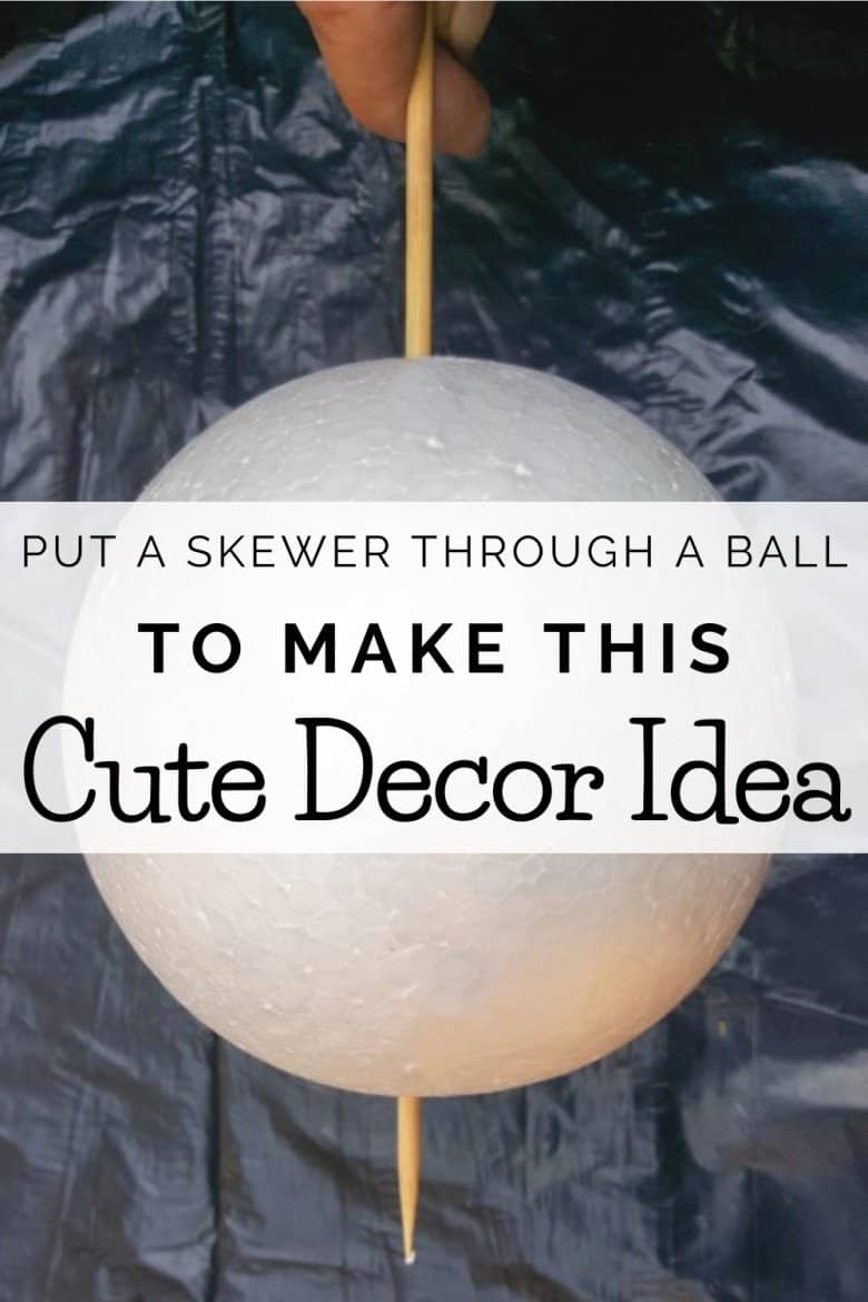 Looking for a budget-friendly craft idea? Then you'll love making this easy polystyrene ball bird with rusty detail. The tutorial will also show you how to mix up a batch of texture paste using common household items. #polystyreneballcraft #ACraftyMix #TexturePaste